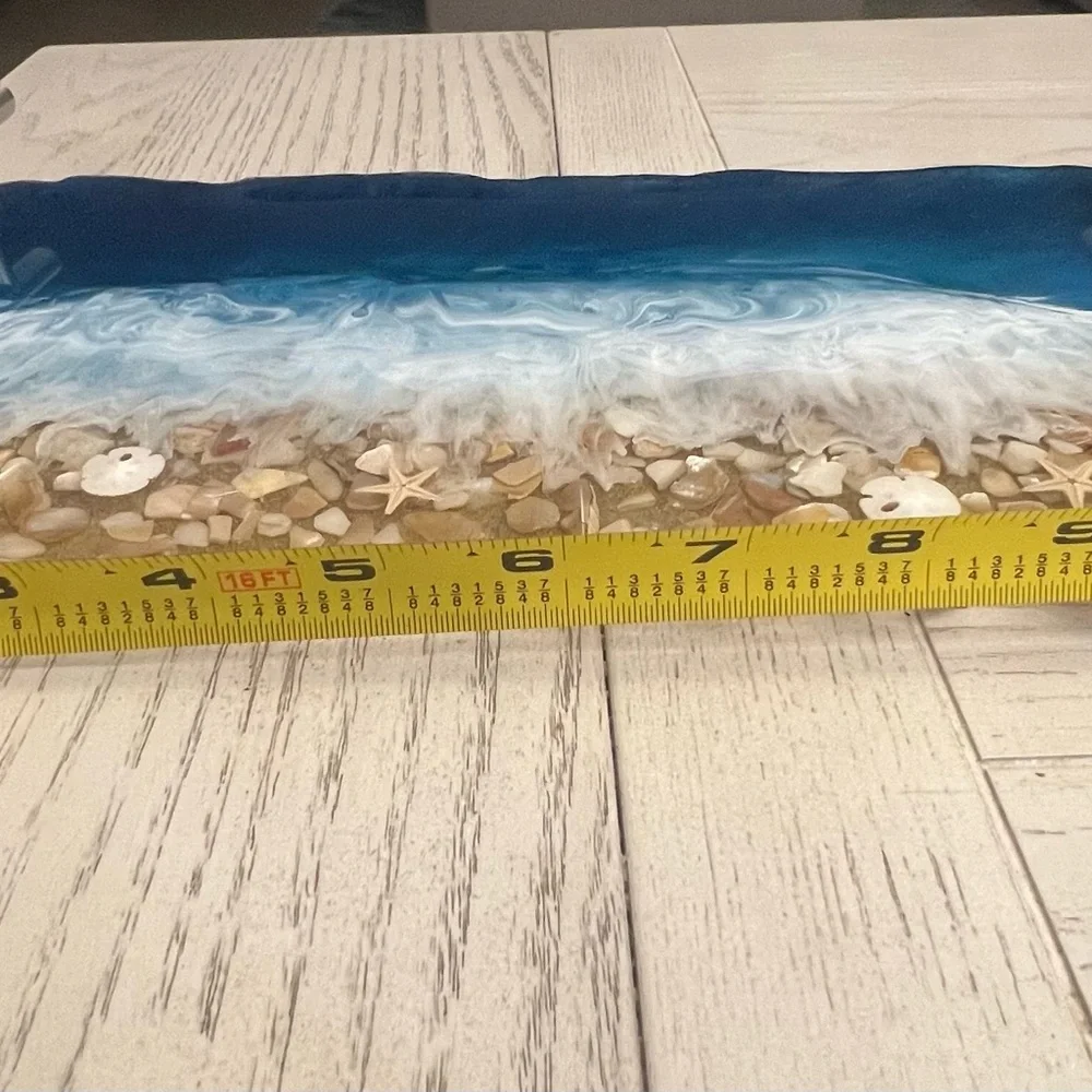 Ocean-Themed Resin Tray